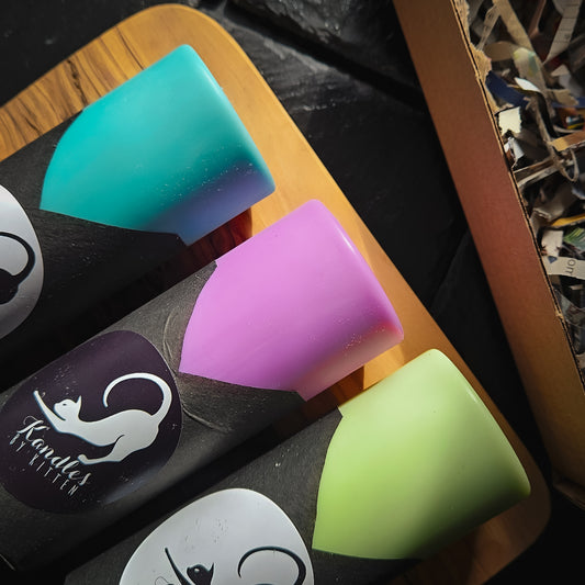 Lavender Fields wax play candle set