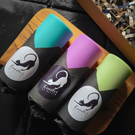 Lavender Fields wax play candle set