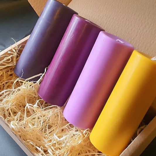Fleur wax play candle set